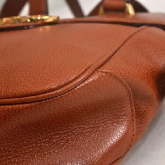 Ferragamo Gancini Leather Shoulder Hand Bag 2Way - Picture 6 of 10